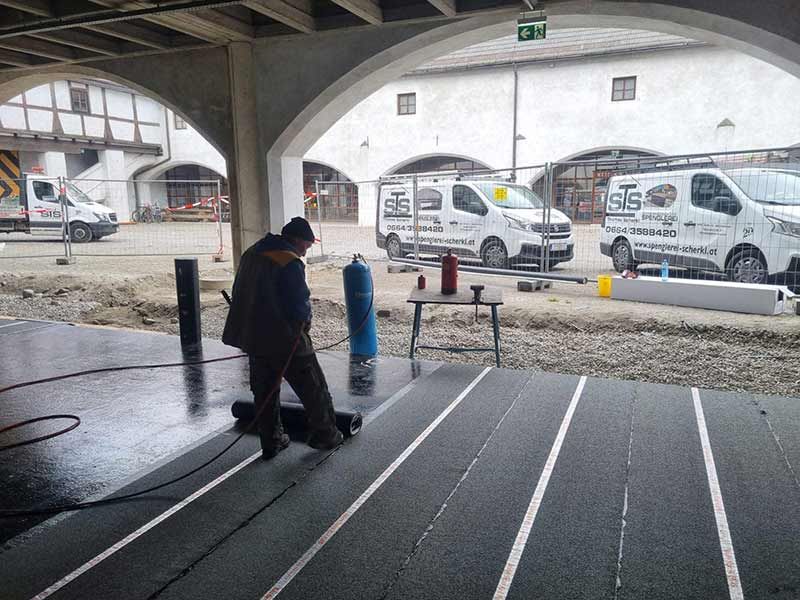 Garagenabdichtung in Innsbruck