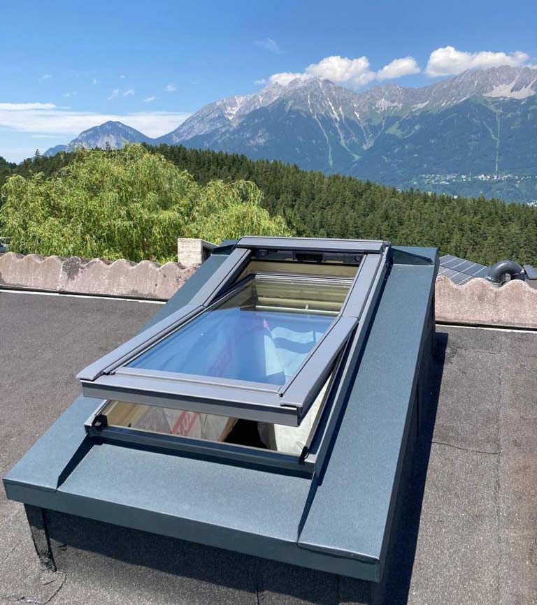 Dachfenster vom Spengler aus Innsbruck